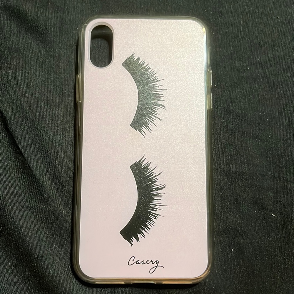 Casery Eyelashes IPhone X Case